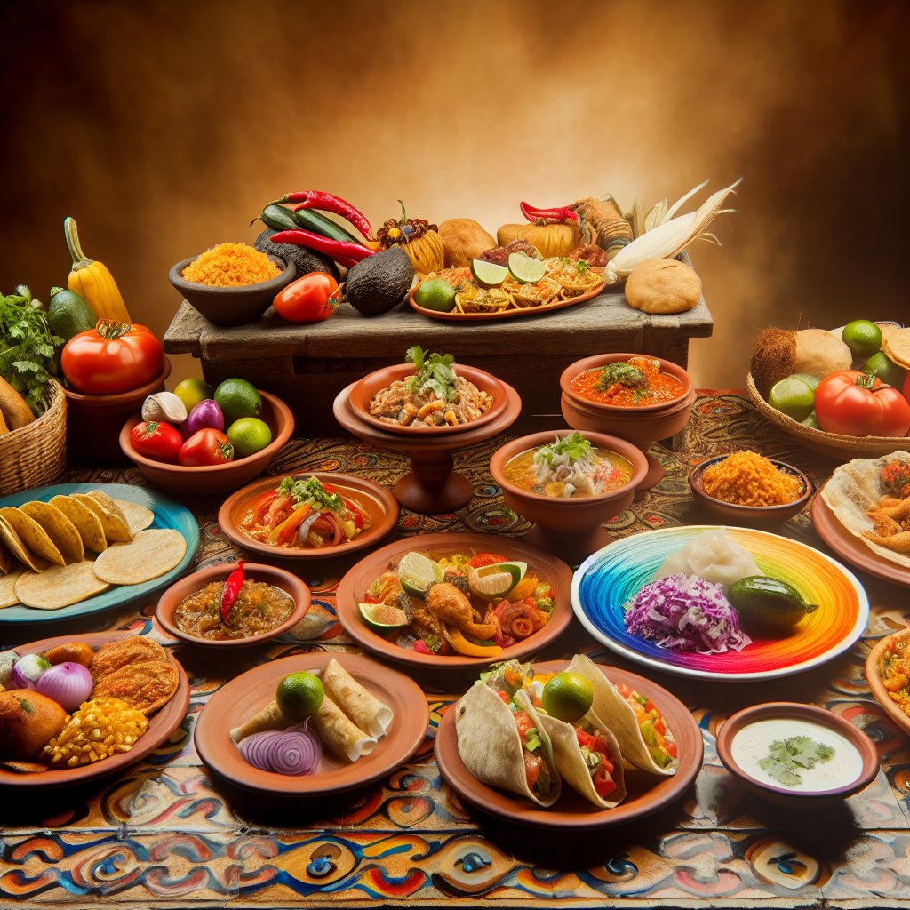 Vibrant Latino Dishes