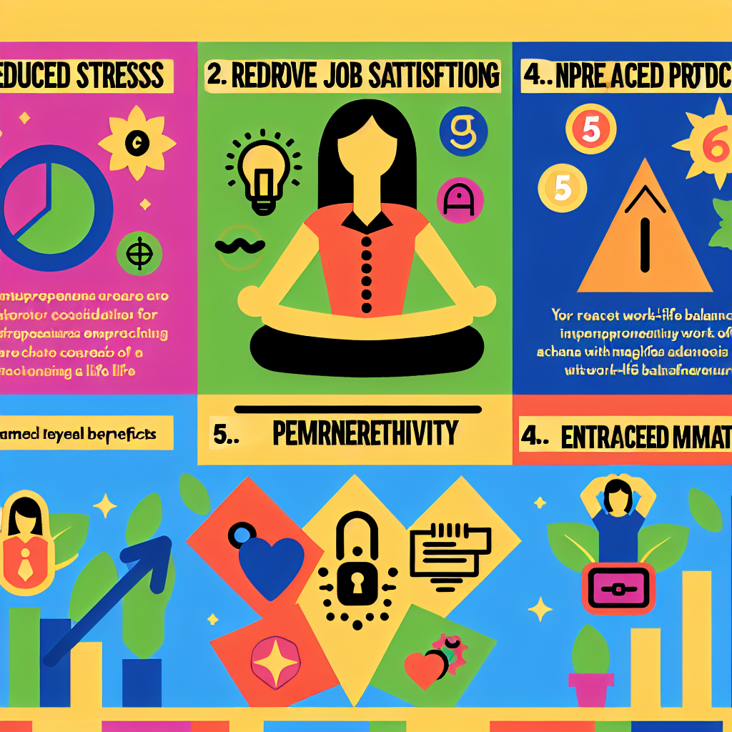 Infographic on Work-Life Balance Benefits for Entrepreneurs