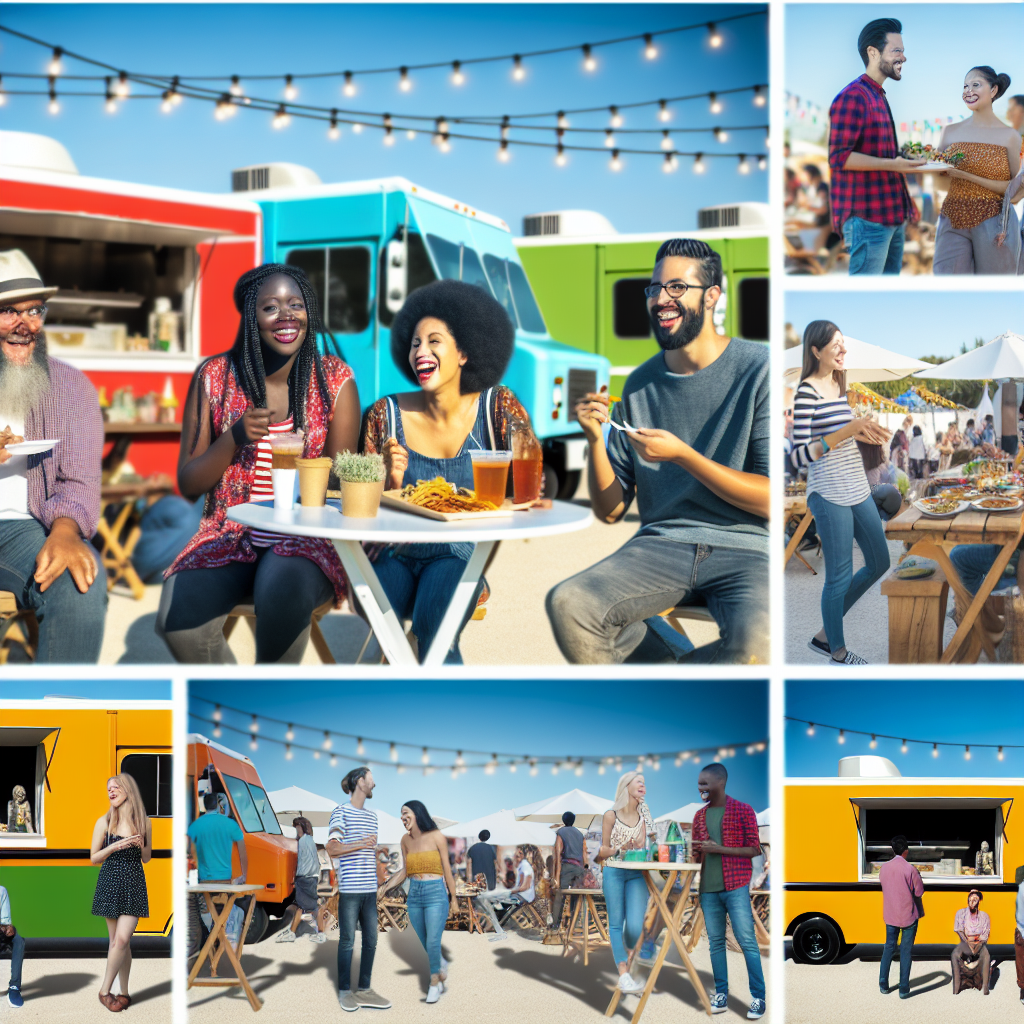 Lively Food Truck Festival