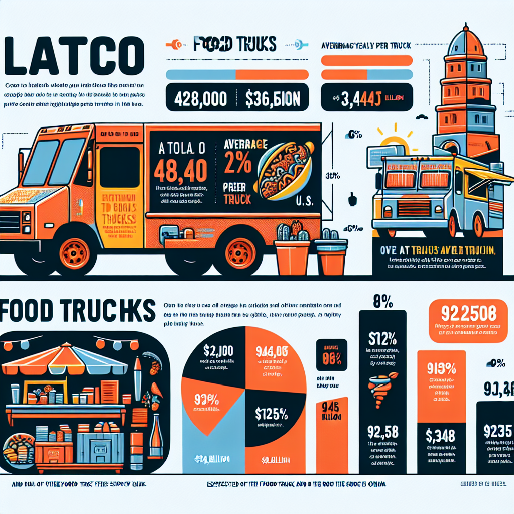 Latino Food Trucks Infographic