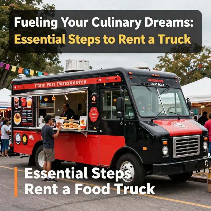 A lively street fair with food trucks emphasizing the importance of permits and licenses.