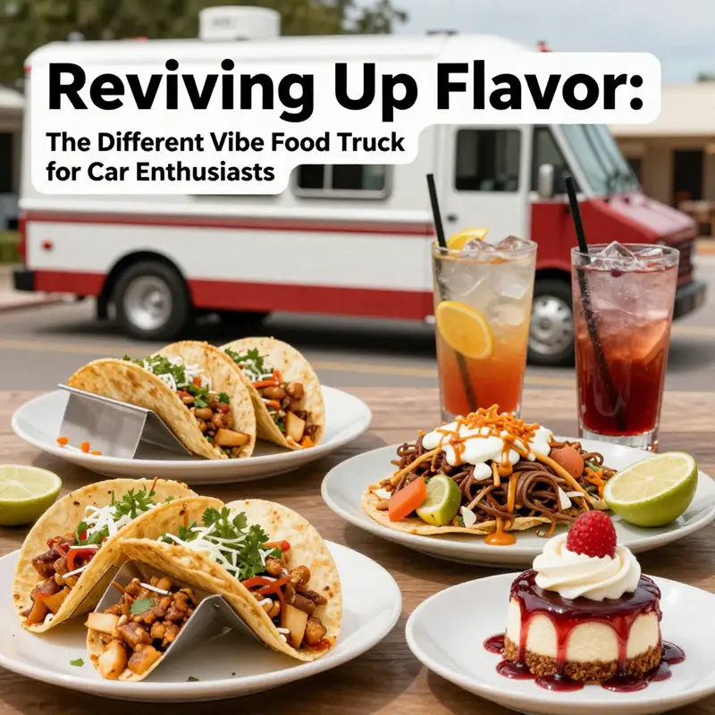 A food truck uniquely designed for auto enthusiasts brings a fresh culinary flair to car shows.