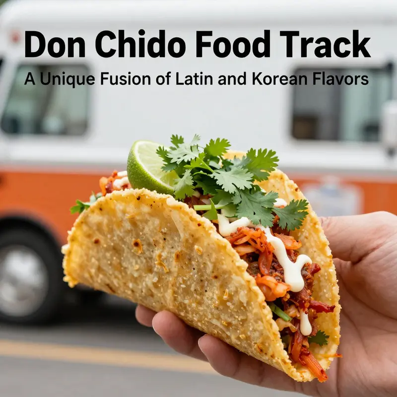 The food truck presents an array of beautifully plated fusion dishes that entice food lovers.