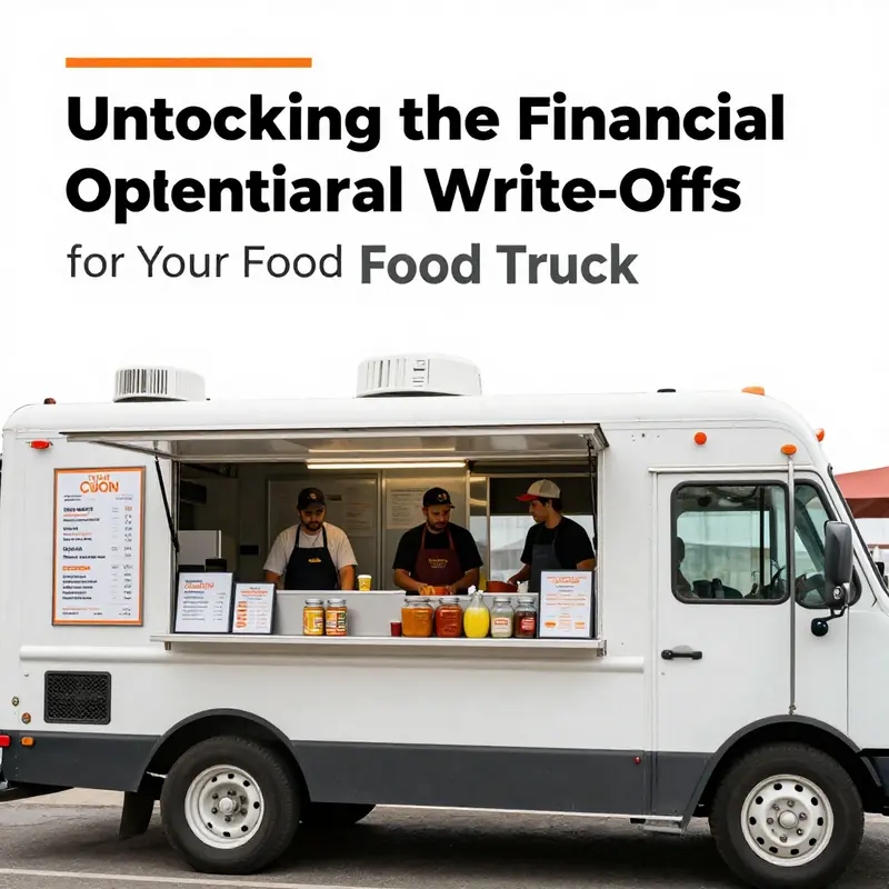 A visual guide to understanding capital expenditure and depreciation for food trucks.