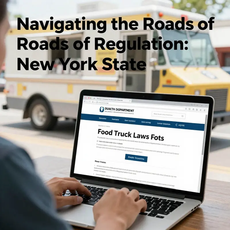 Food trucks must display health permits prominently to inform customers of compliance with state regulations.