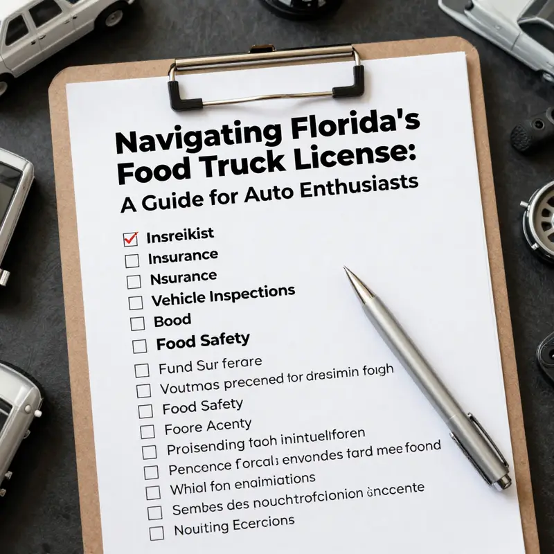 Understanding the business structure and registration process for your food truck.