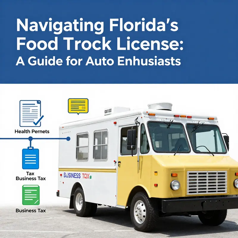 Understanding the business structure and registration process for your food truck.