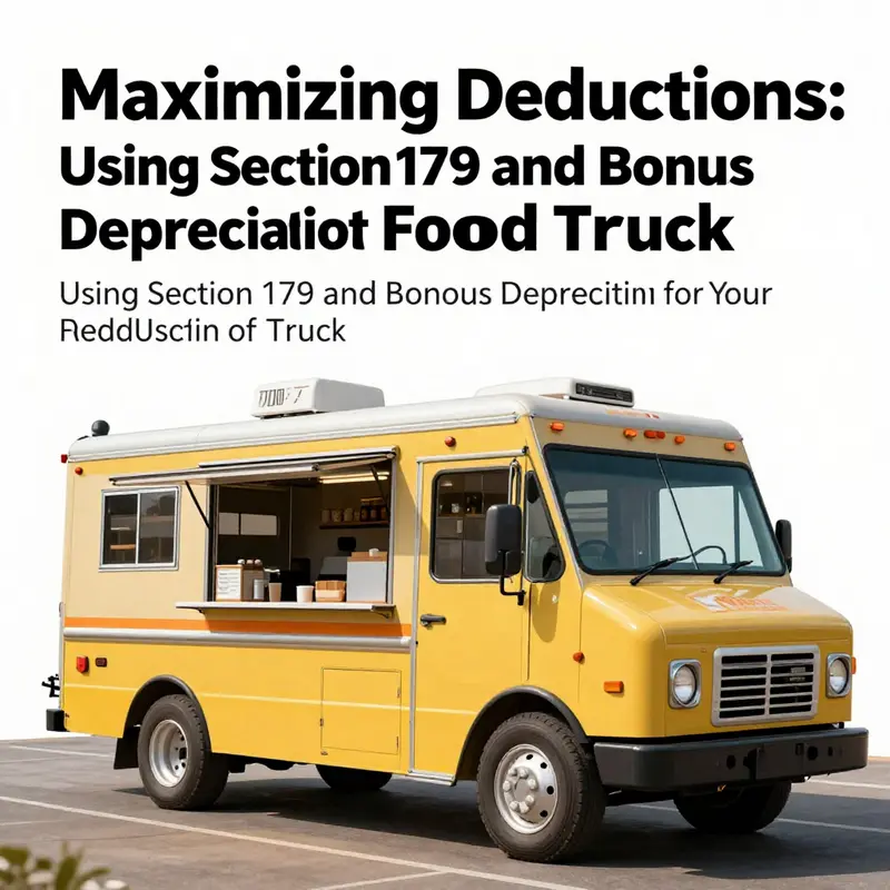 A visual guide to understanding capital expenditure and depreciation for food trucks.