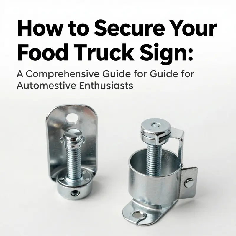 A food truck demonstrating compliance with local signage regulations in a vibrant urban environment.