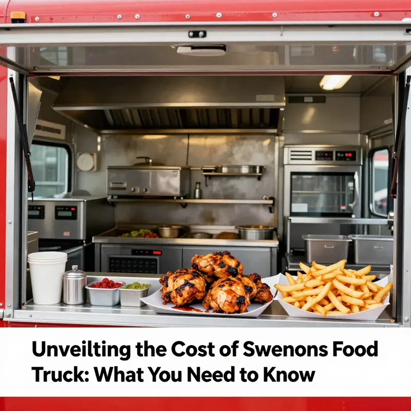 Swensons food truck engaging customers at a bustling event, illustrating the brand’s appeal.