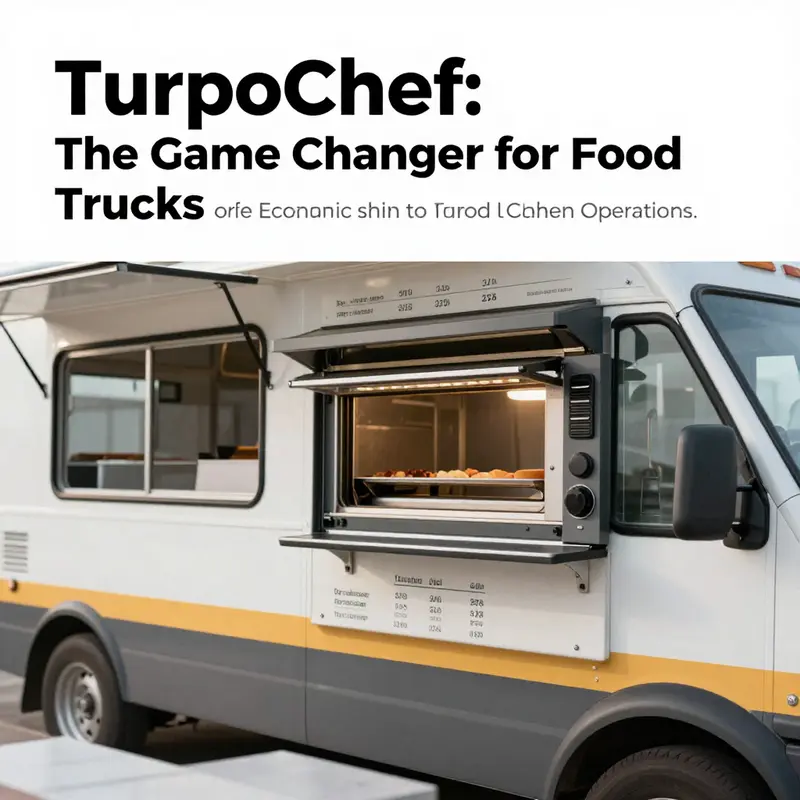 The TurboChef oven plays a vital role in modern food truck operations by enhancing cooking speed and quality.