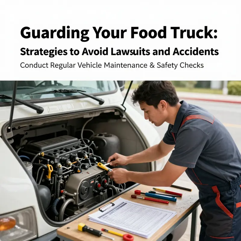 A vibrant food truck environment showcasing the importance of securing comprehensive insurance coverage.