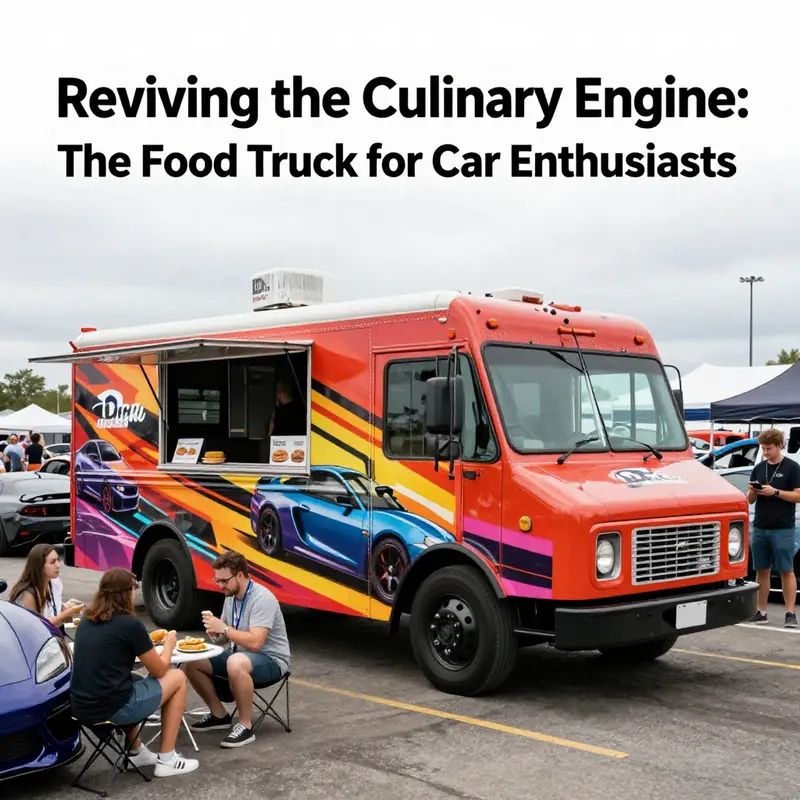 The food truck that fuels the automotive passion while thriving as a business model.