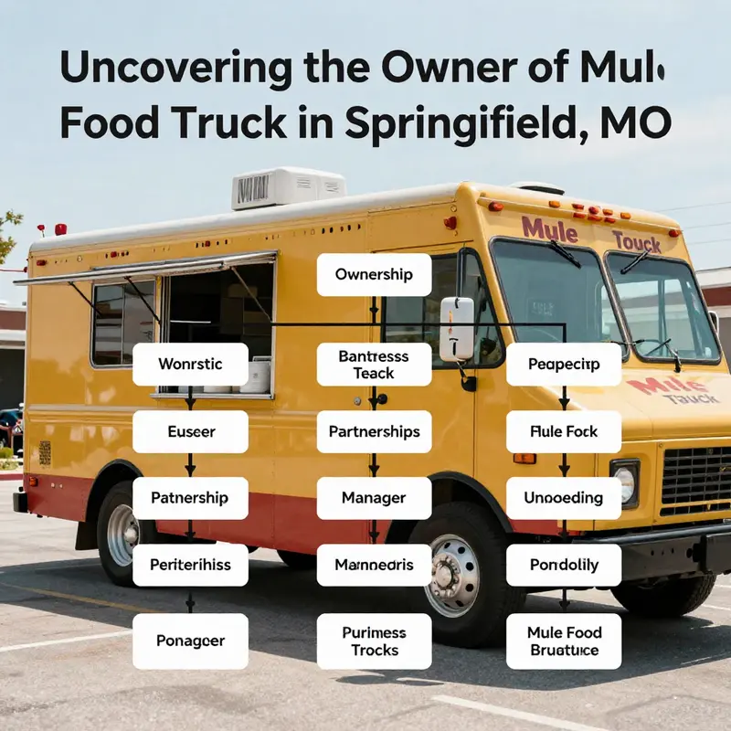 The Mule Food Truck in Springfield, MO, an iconic representation of culinary mobile dining.