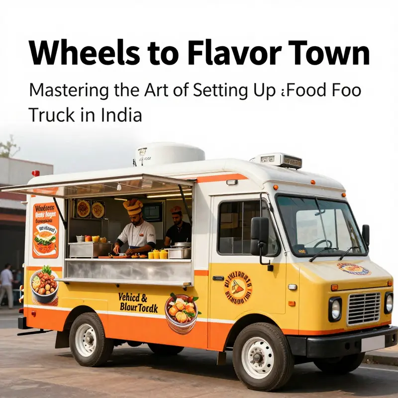 Entrepreneurs engaging in legal paperwork to establish their food truck business.