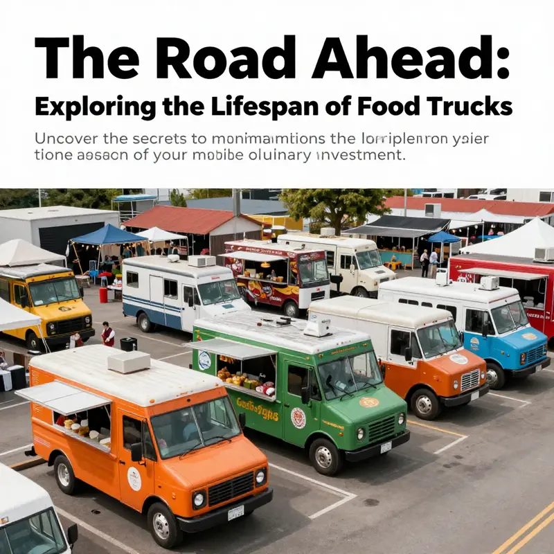 A variety of food trucks at a street fair, highlighting the diverse culinary options available.