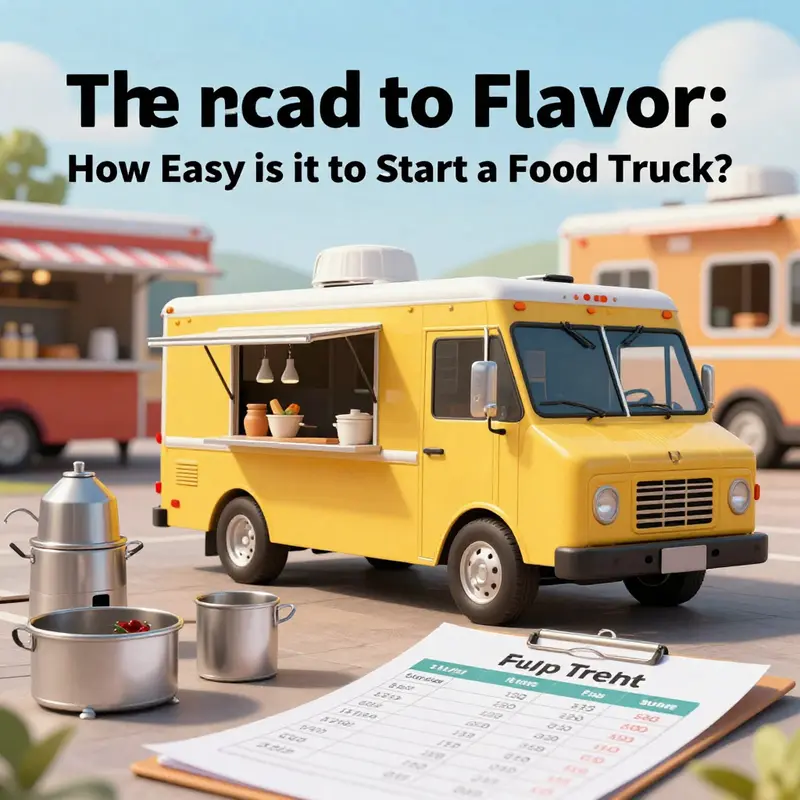 An aspiring food truck owner navigates the legal requirements while planning their mobile culinary venture.