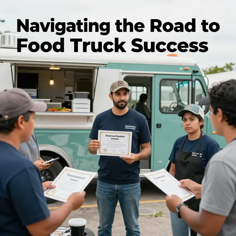 Understanding the essential steps to obtain a business license for your food truck.