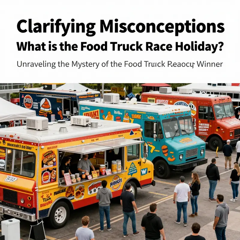 Fans eagerly discuss the mysterious Food Truck Race Holiday and the information surrounding its winner.