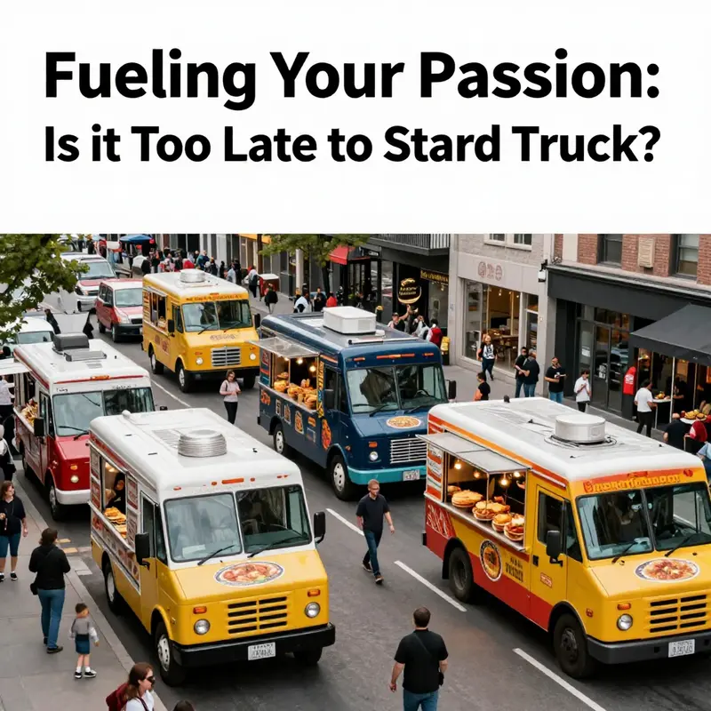 A vibrant scene showcasing the diverse opportunities in the food truck market as of 2026.