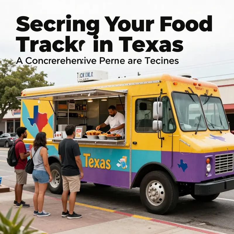 A food truck bustling with customers, highlighting the importance of obtaining the Food Service Permit.