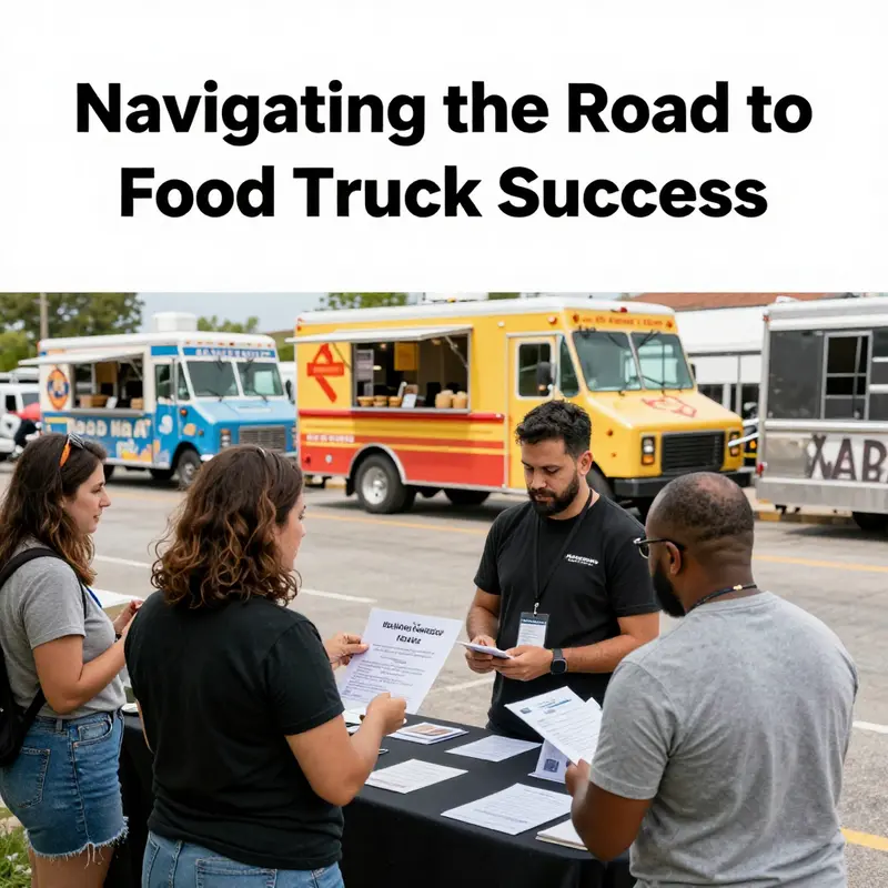 Understanding the essential steps to obtain a business license for your food truck.
