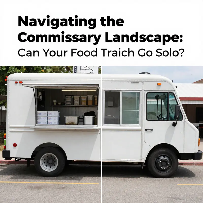 Exploring the dynamic environment of food truck operations, highlighting the dual role of being both a mobile kitchen and a potential commissary.