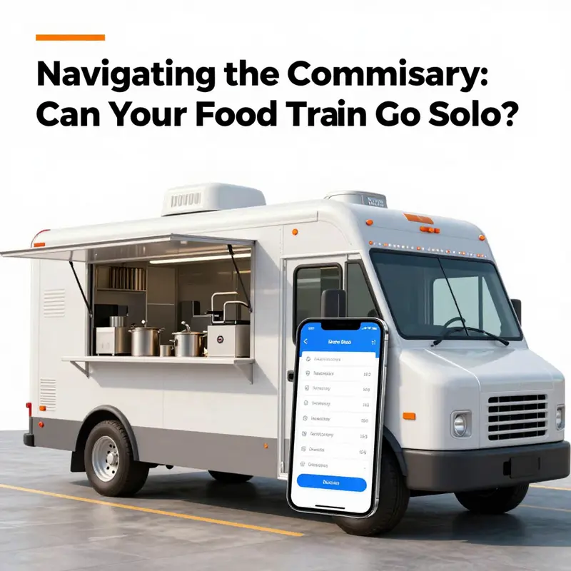Exploring the dynamic environment of food truck operations, highlighting the dual role of being both a mobile kitchen and a potential commissary.