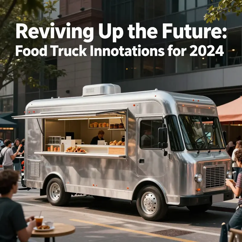 A cutting-edge food truck designed for the modern culinary experience.