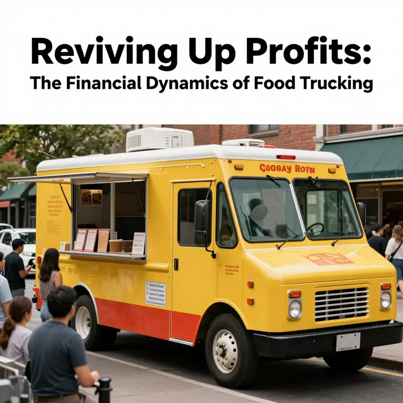 Key financial insights into the food truck industry amidst a lively scene.