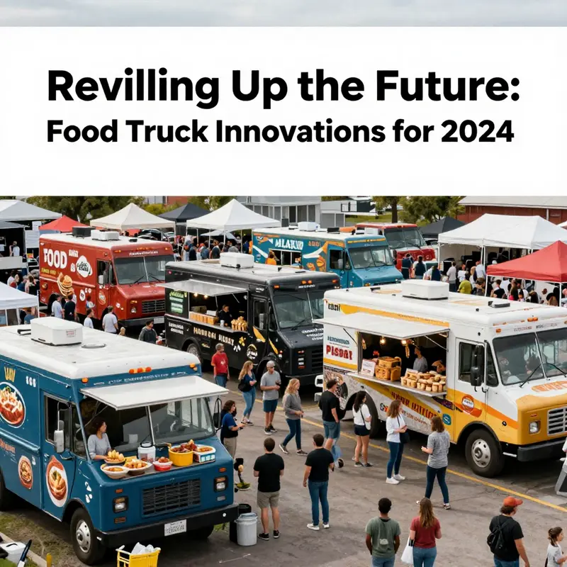 A cutting-edge food truck designed for the modern culinary experience.