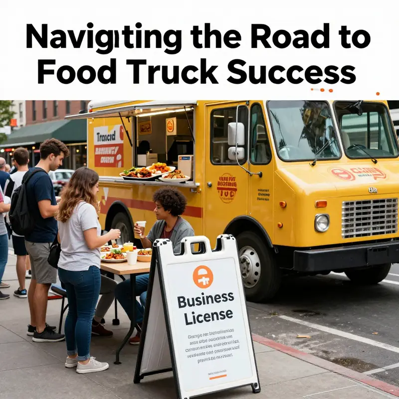 Understanding the essential steps to obtain a business license for your food truck.