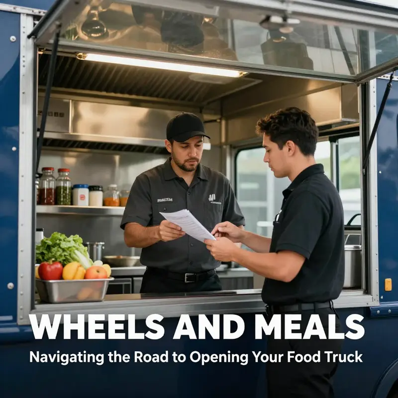 Business registration is the first step in launching a food truck, blending legality with passion.