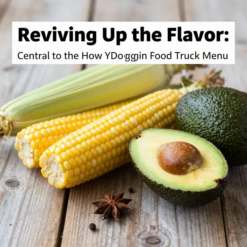 An overview of the vibrant How You Doggin food truck menu highlighting authentic Mexican dishes.