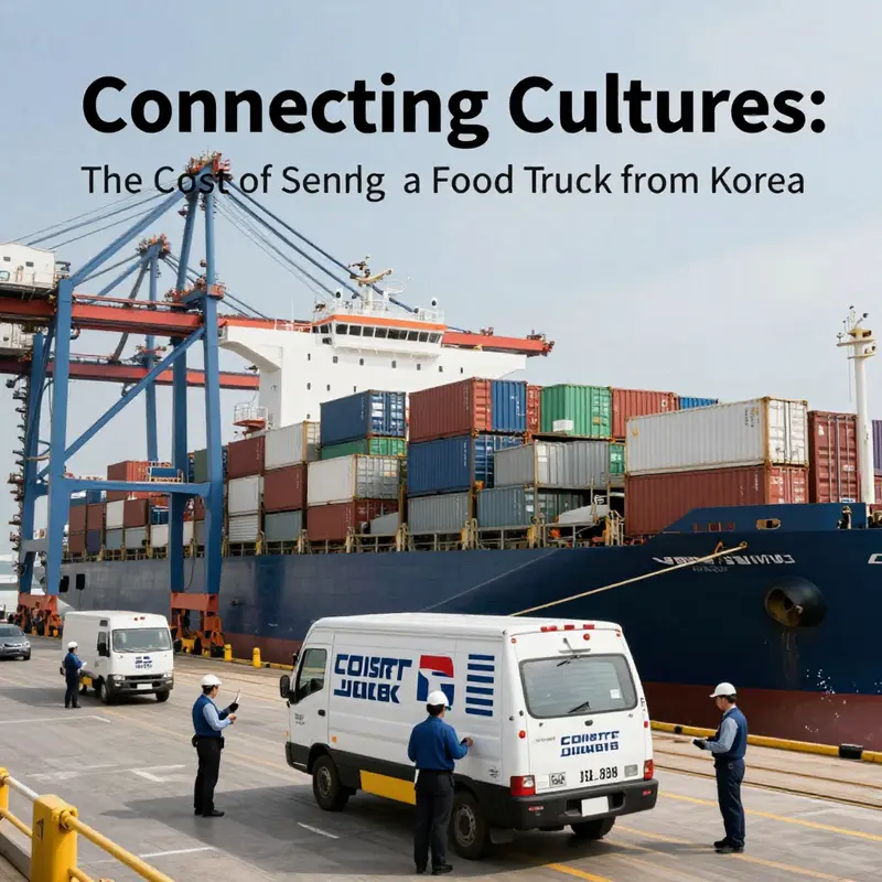 A comparison of new and used food trucks available in Korea, highlighting their condition and appeal.