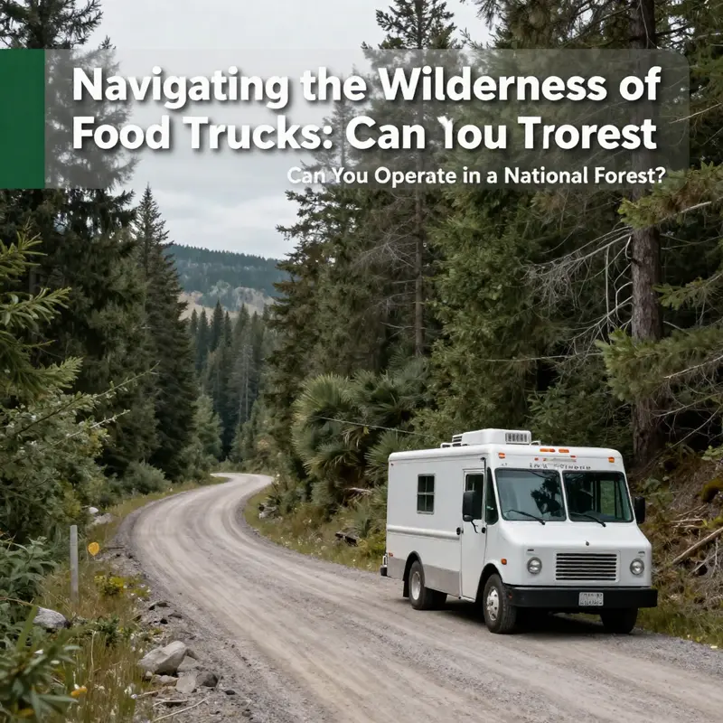 The tranquility of a national forest emphasizing the strict adherence to land use restrictions.