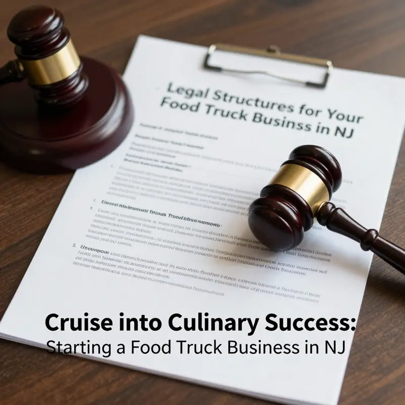 Workspace featuring the essential business plan for a food truck startup.