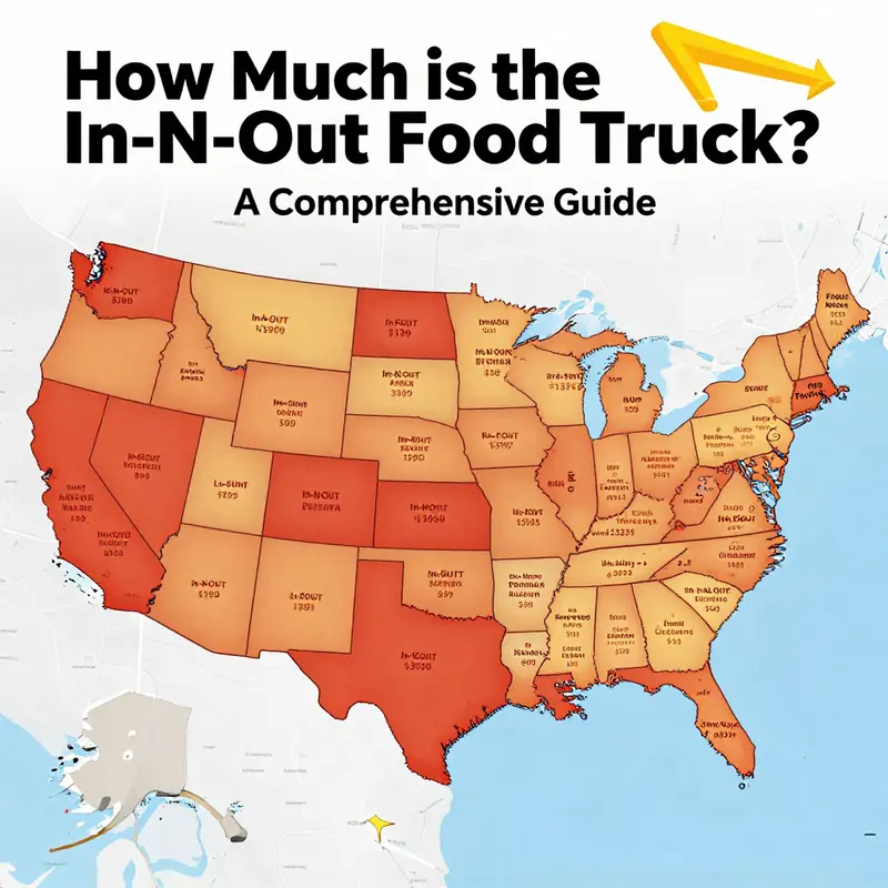 An engaging scene at a car show with the In-N-Out food truck providing catering to enthusiastic attendees.