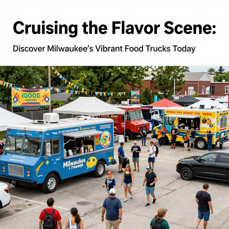 A snapshot of Milwaukee’s food truck scene, highlighting the flavors and festivities available around the city.