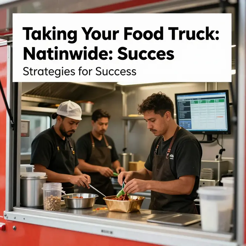 Food truck showcasing compliance with legal requirements during a busy festival.