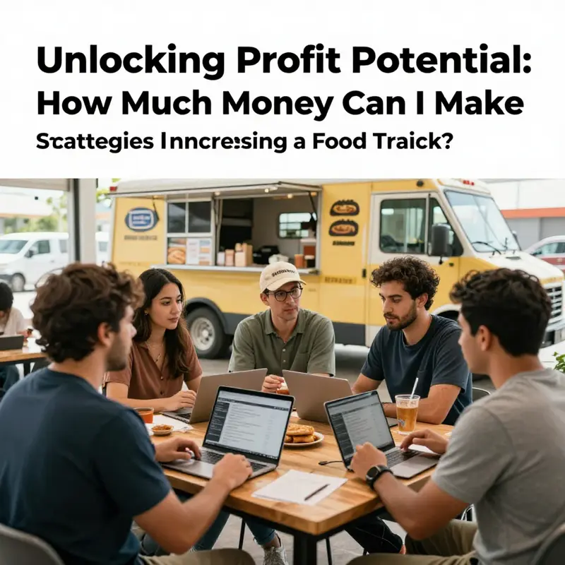 Key factors influencing income potential for food trucks.