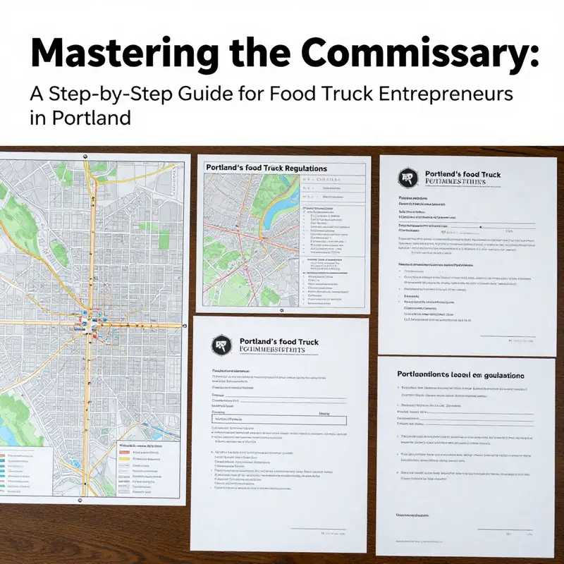 An overview of important local regulations that food trucks must adhere to in Portland.
