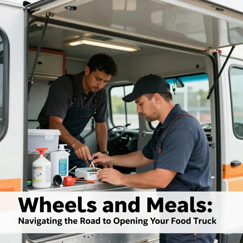 Business registration is the first step in launching a food truck, blending legality with passion.