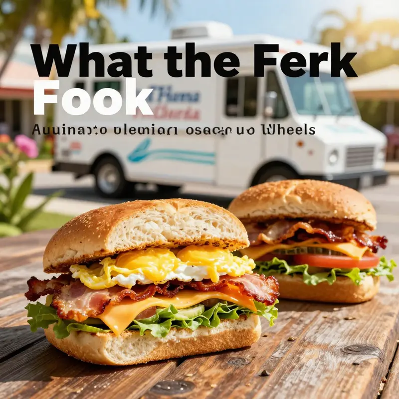 A mouthwatering breakfast sandwich showcasing the quality and freshness of What the Fork’s menu.