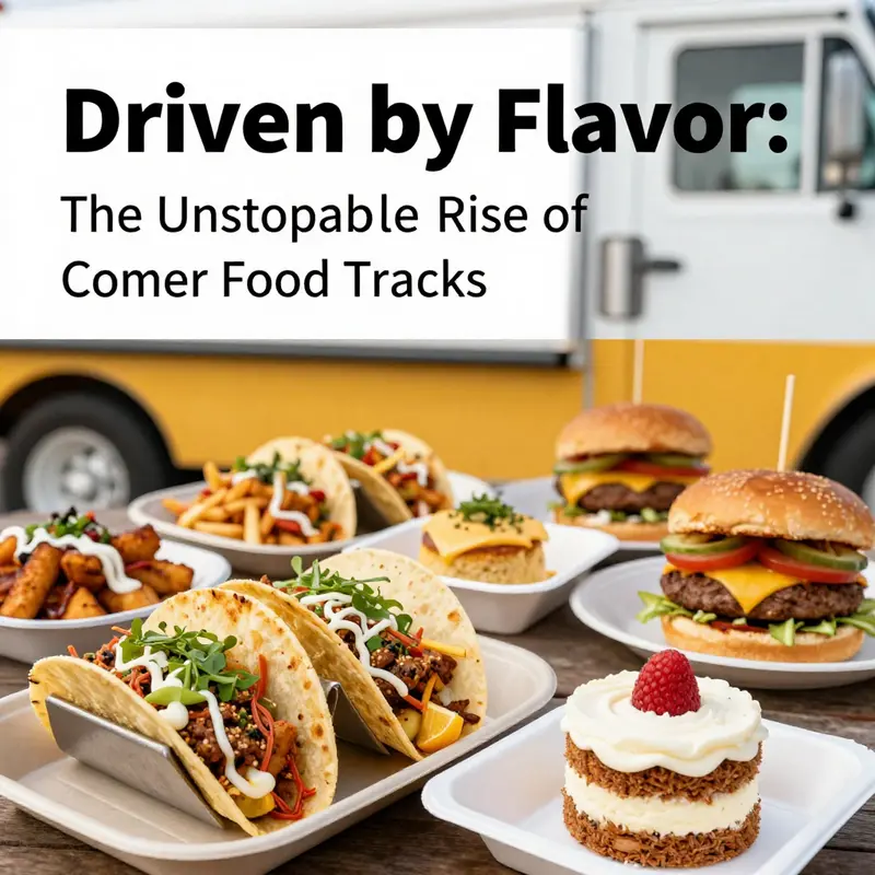 Diverse comer food trucks create business opportunities and challenges in a dynamic urban landscape.