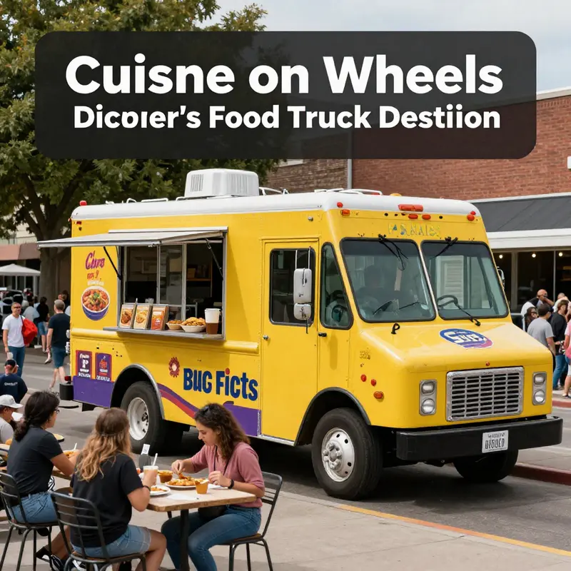 Food truck pods in Denver create a unique culinary atmosphere with a flow of enthusiastic customers.
