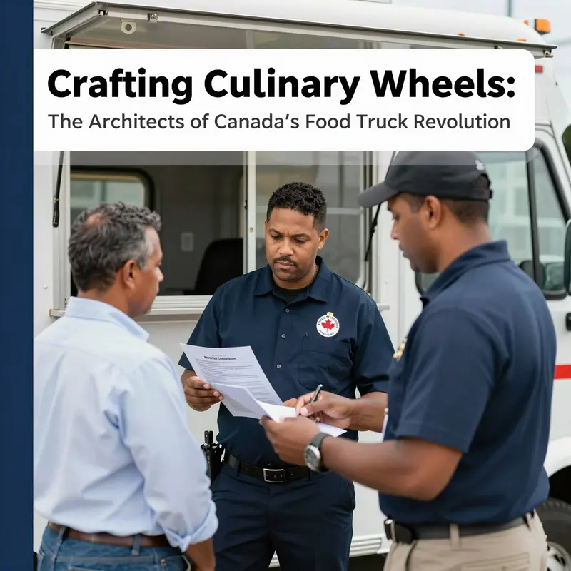 Inside a Canadian food truck manufacturing facility, highlighting customization and compliance.