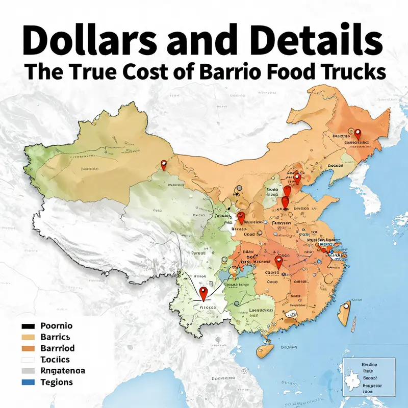 Comparative analysis of similar food trucks highlighting their costs and features.