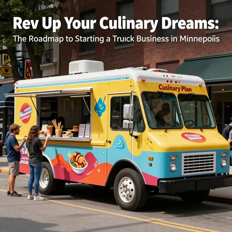 Crafting a standout food truck business plan with a unique identity.
