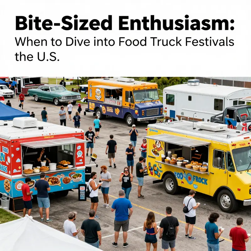 Thriving food truck festivals showcase a blend of gourmet food and car culture, attracting diverse crowds across the U.S.